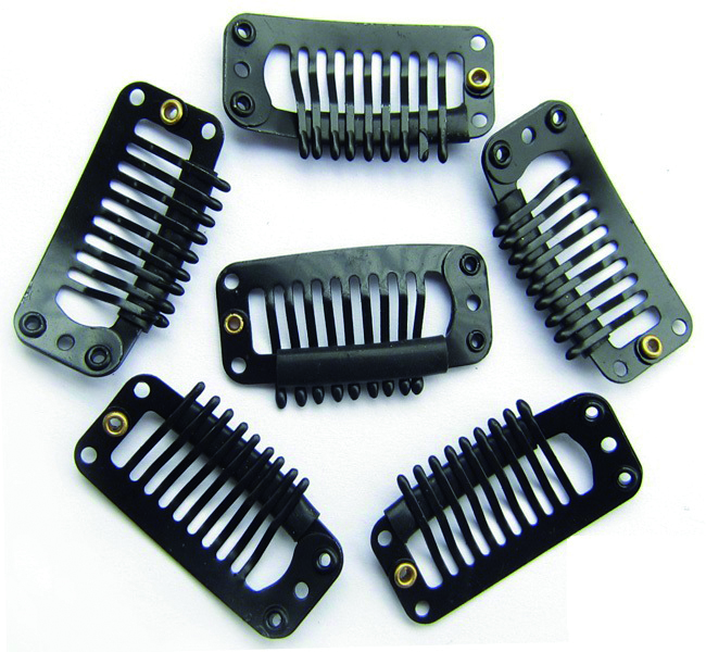 CLIPS EXTENS. 33mm NEGRO