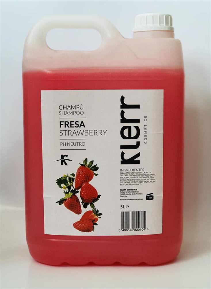 CHAMPU KLERR NEUTRO AROMA FRESA 5L