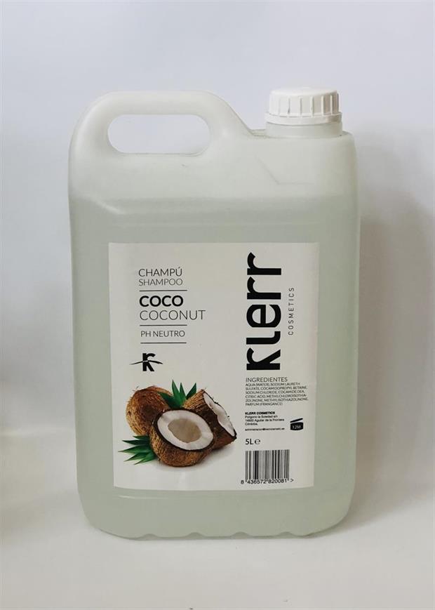 CHAMPU NEUTRO KLERR AROMA COCO 5L