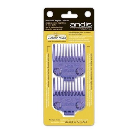 PACK 2 PEINES ANDIS MAGNETICOS 2.4 - 4.5mm