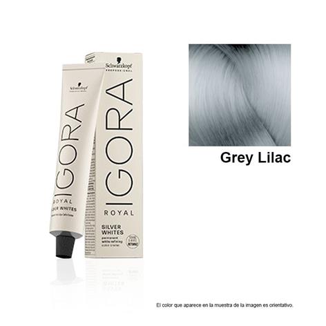 TINTE IGORA ROYAL SILVERWHITE GRIS LILACEA 60ml