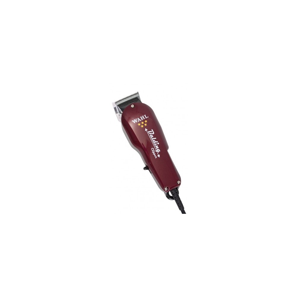 MAQUINA CORTE HAIR CLIPPER BALDING 5 STARS RED