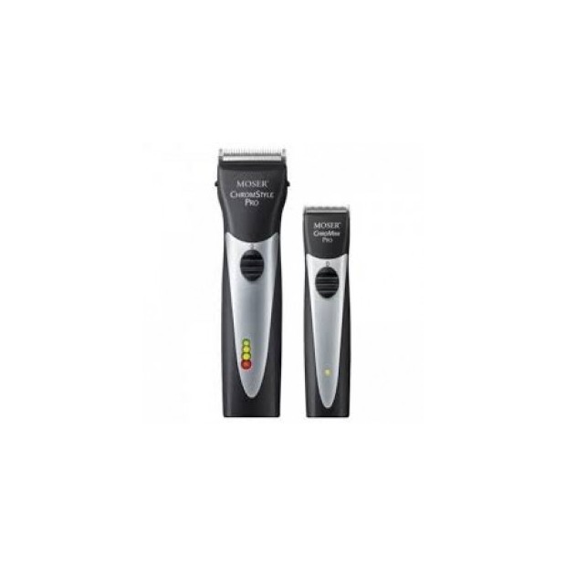 MAQUINA MOSER CHROME COMBO (Chromstyle PRO, T-CUT Mobile Shaver)