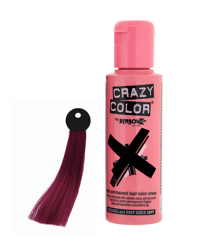 61 - CRAZY COLOR BORGOÑA 100ml