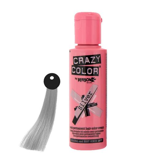 27 - CRAZY COLOR PLATA 100ml