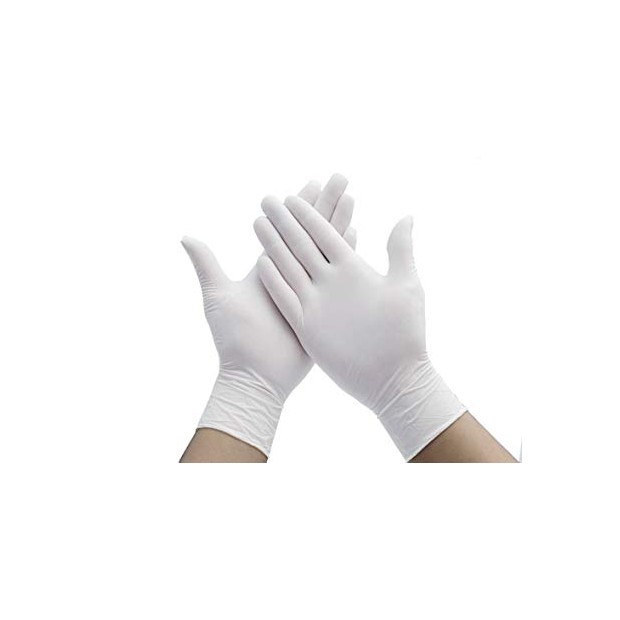 GUANTES VINILO BLANCO S/POLVO T/G