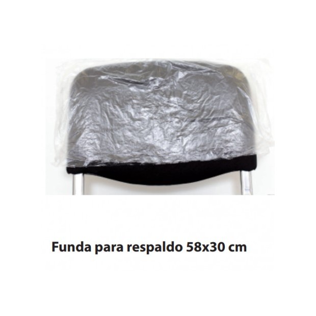 FUNDAS PARA RESPALDO 58X30 100 UND.