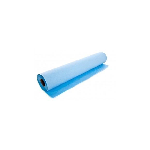 ROLLO PAPEL CAMILLA 1 CAPA AZUL 1,5 KG