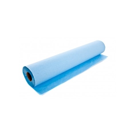 ROLLO PAPEL CAMILLA 1 CAPA AZUL 1,5 KG