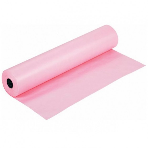 ROLLO PAPEL CAMILLA 1 CAPA ROSA 1,5 KG