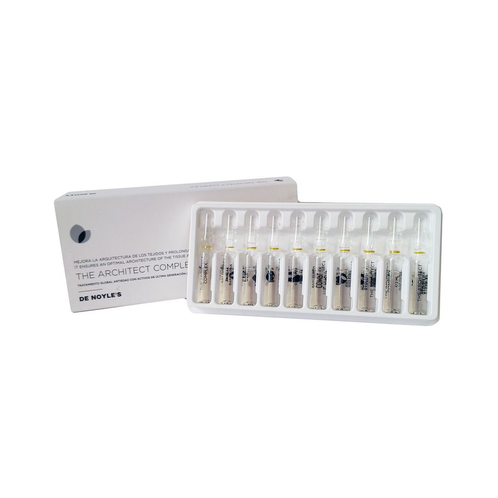 THE ARCHITECT COMPLEX CON PRINCIPIOS ACTIVOS DE NOYLES (PARA ARRUGAS CARA Y CUELLO) 10x2ml