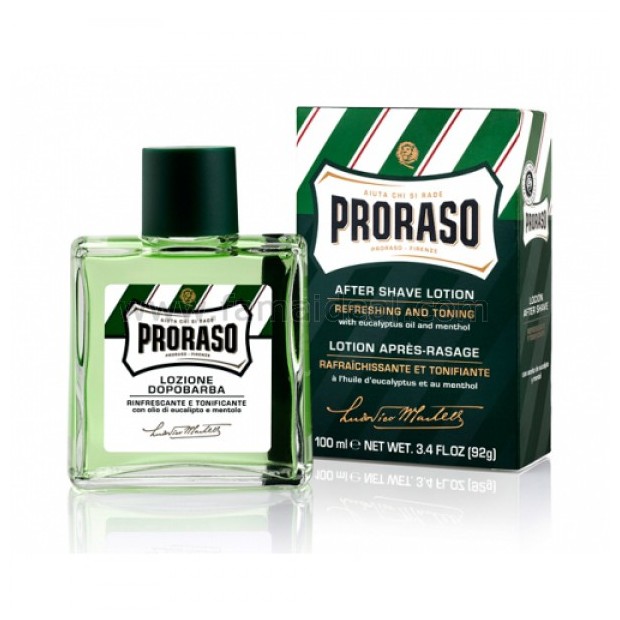 AFTER-SHAVE PRORASO LOCION EUCALIPTO 100ml