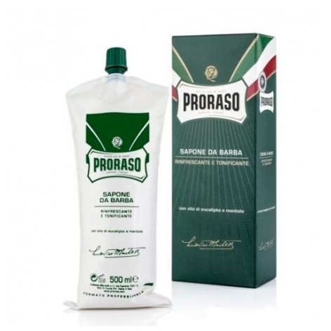 TUBO CREMA AFEITAR PRORASO EUCALIPTO 500ml (400610)