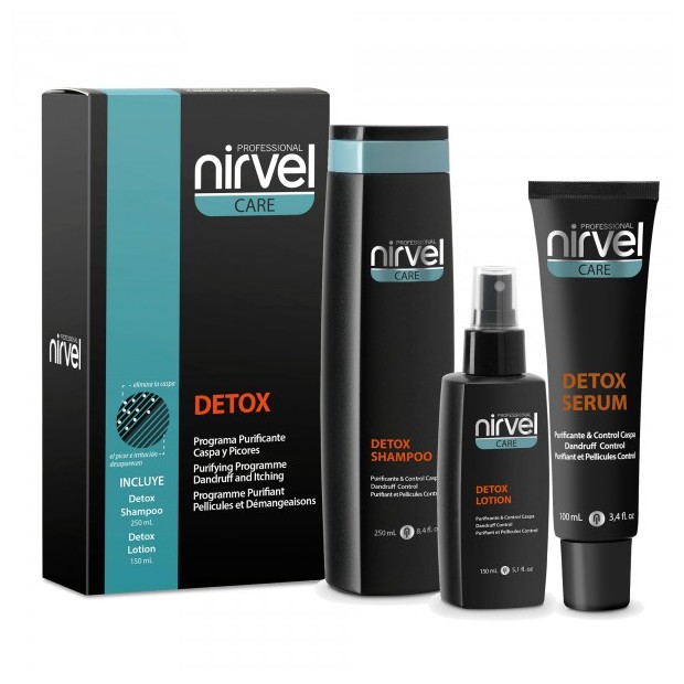 PACK PURIFICANTE CASPA Y PICORES DETOX NIRVEL