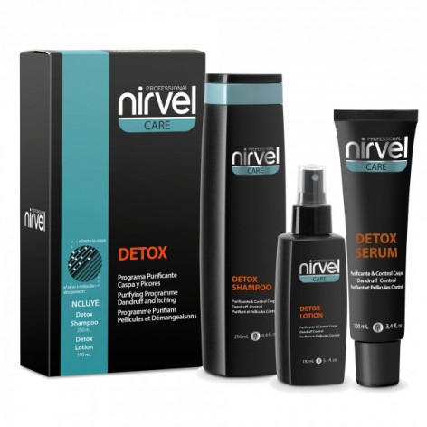 PACK PURIFICANTE CASPA Y PICORES DETOX NIRVEL