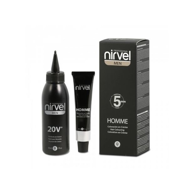 COLORACION HOMBRE NIRVEL GRIS OSCURO