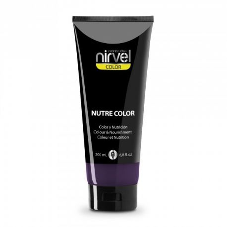 NIRVEL MASCARILLA COLOR BERENJENA 200ml