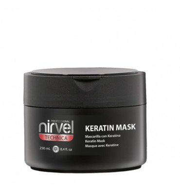 MASCARILLA CON KERATINA SIN SAL NIRVEL 250ml