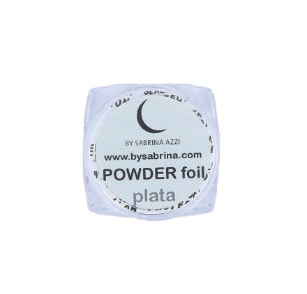 FOIL POWDER PLATA UÑAS