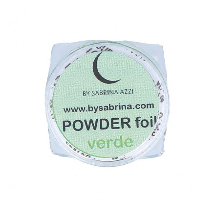 FOIL POWDER VERDE UÑAS