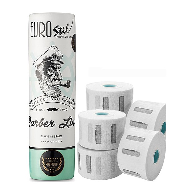 PACK 5 ROLLOS PAPEL CUELLO BARBER LINE