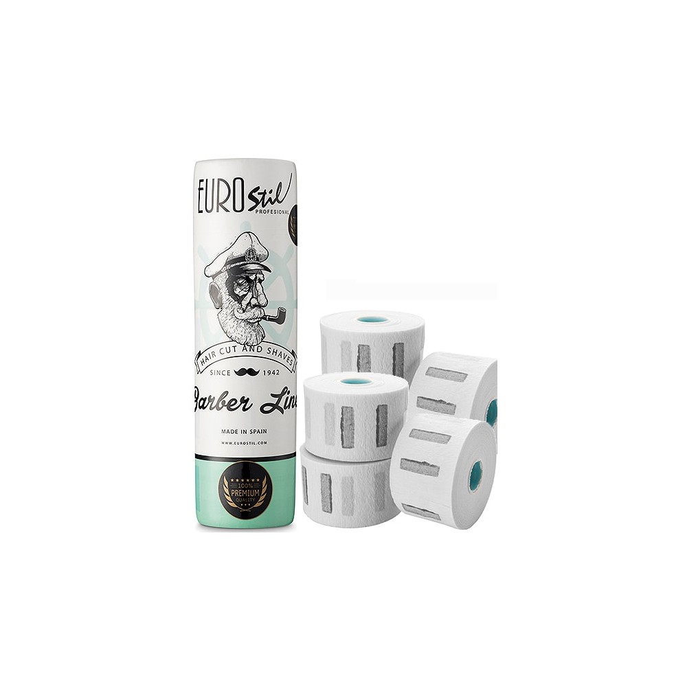 PACK 5 ROLLOS PAPEL CUELLO BARBER LINE