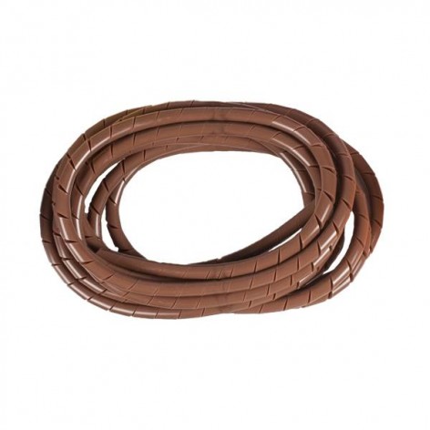 PROTECTOR CABLES MARRON