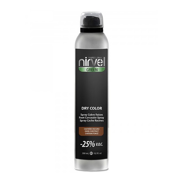 SPRAY CUBRE RAICES NIRVEL CASTAÑO CLARO 300ml