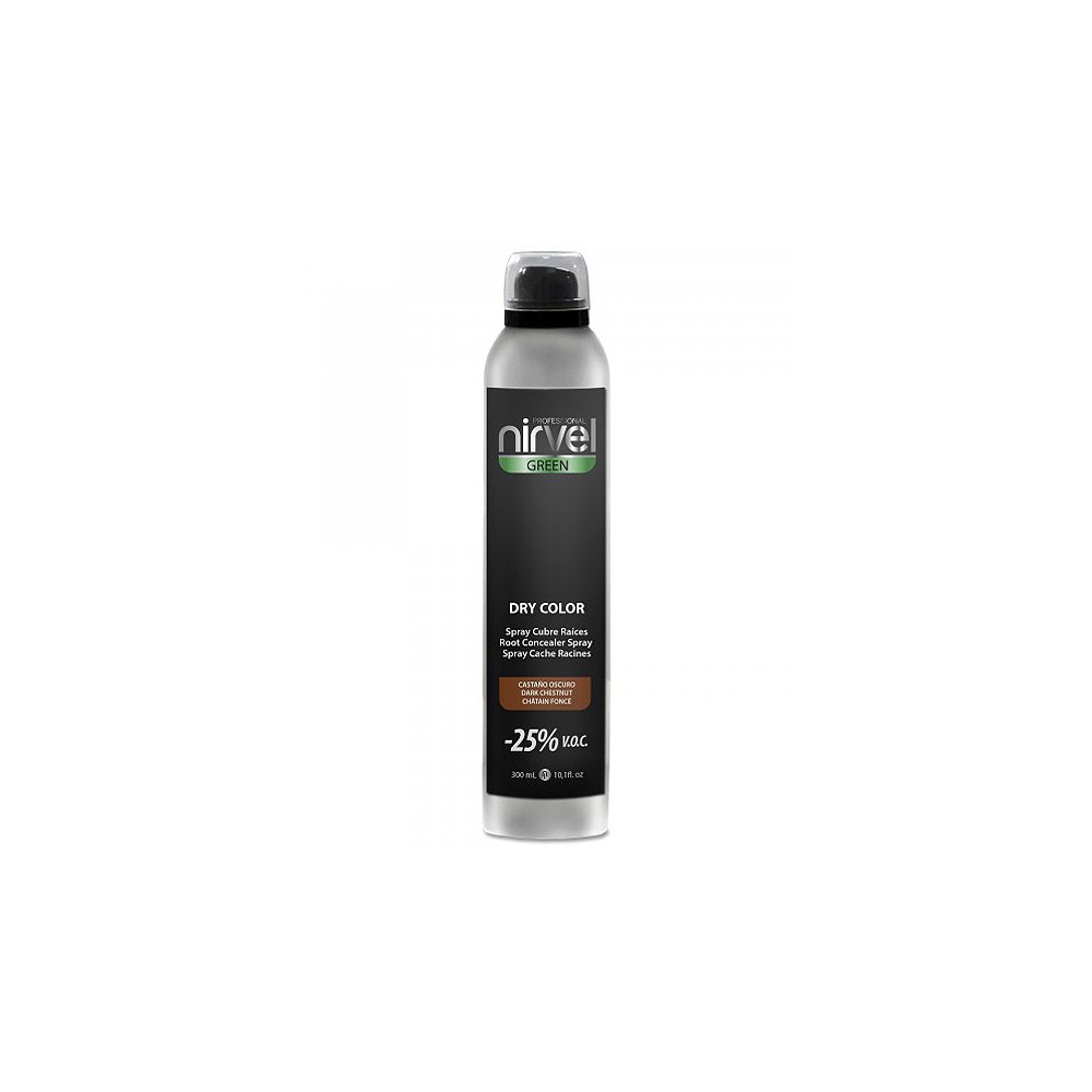 SPRAY CUBRE RAICES NIRVEL CASTAÑO CLARO 300ml