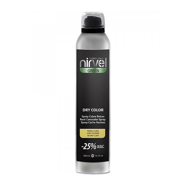 SPRAY CUBRE RAICES NIRVEL COLOR RUBIO CLARO 300ml