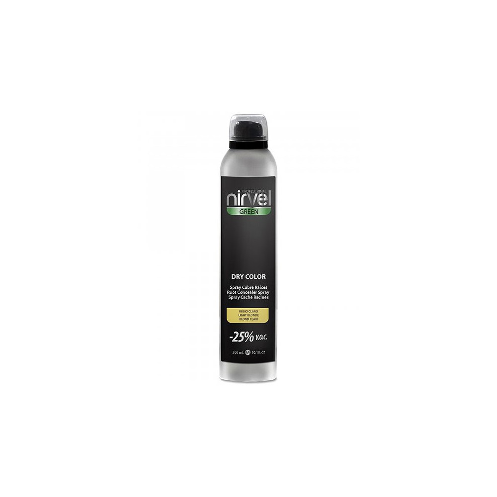 SPRAY CUBRE RAICES NIRVEL COLOR RUBIO CLARO 300ml