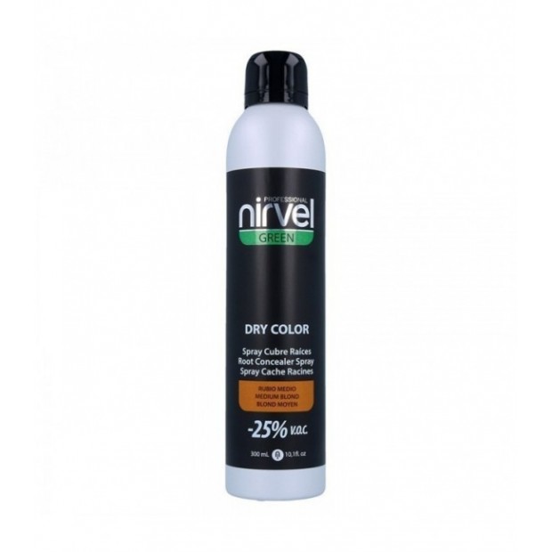 SPRAY CUBRE RAICES NIRVEL RUBIO MEDIO 300ml