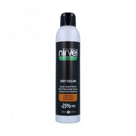 SPRAY CUBRE RAICES NIRVEL RUBIO MEDIO 300ml