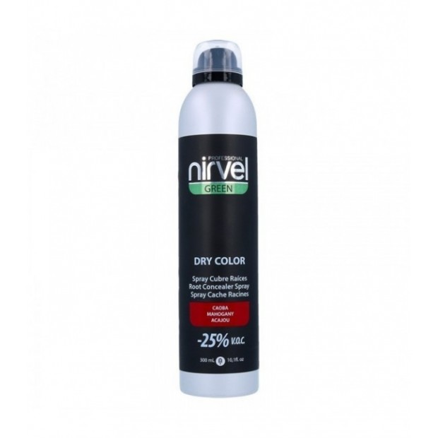 SPRAY CUBRE RAICES NIRVEL CAOBA 300ml