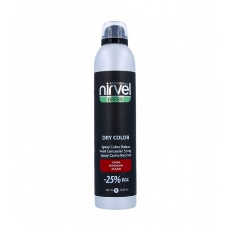 SPRAY CUBRE RAICES NIRVEL CAOBA 300ml