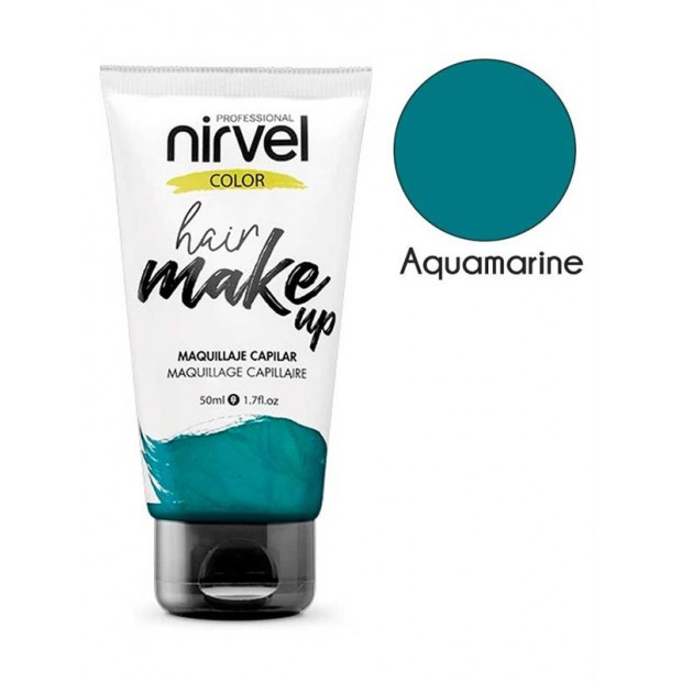 MAQUILLAJE CAPILAR NIRVEL COLOR AQUAMARINE 50ml