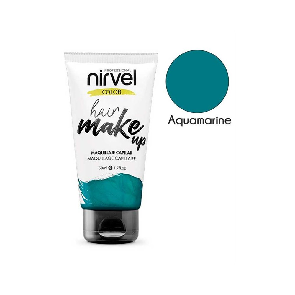 MAQUILLAJE CAPILAR NIRVEL COLOR AQUAMARINE 50ml