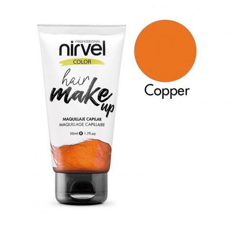 MAQUILLAJE CAPILAR NIRVEL COLOR COPPER 50ml