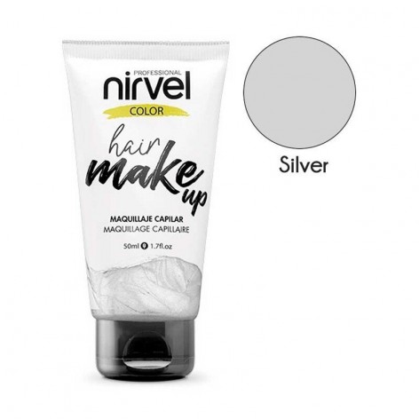 MAQUILLAJE CAPILAR NIRVEL COLOR SILVER 50ml