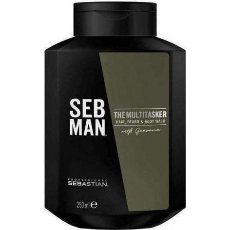 SEB MAN GEL PARA CABELLO - BARBA - CUERPO 250ml