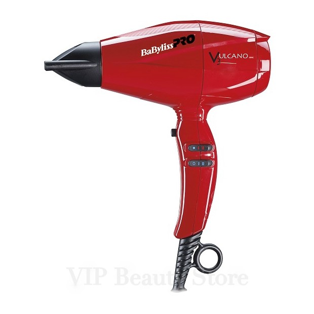 SECADOR VULCANO IONIC COMPACTO ROJO 2200W