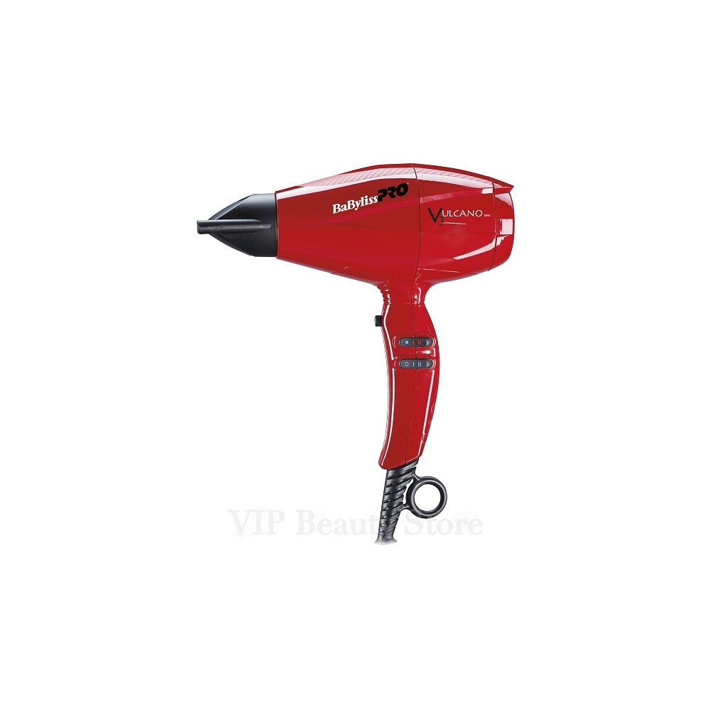 SECADOR VULCANO IONIC COMPACTO ROJO 2200W