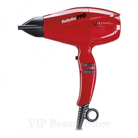 SECADOR VULCANO IONIC COMPACTO ROJO 2200W