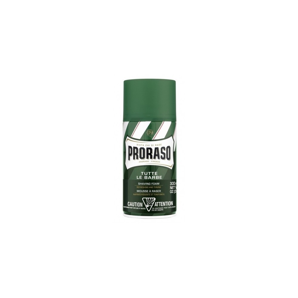 ESPUMA AFEITAR PRORASO EUCALIPTO Y MENTOL 300ml