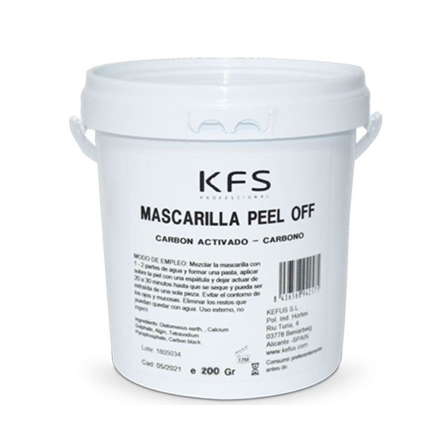 MASCARILLA PEEL OF CARBON KFS 200gr