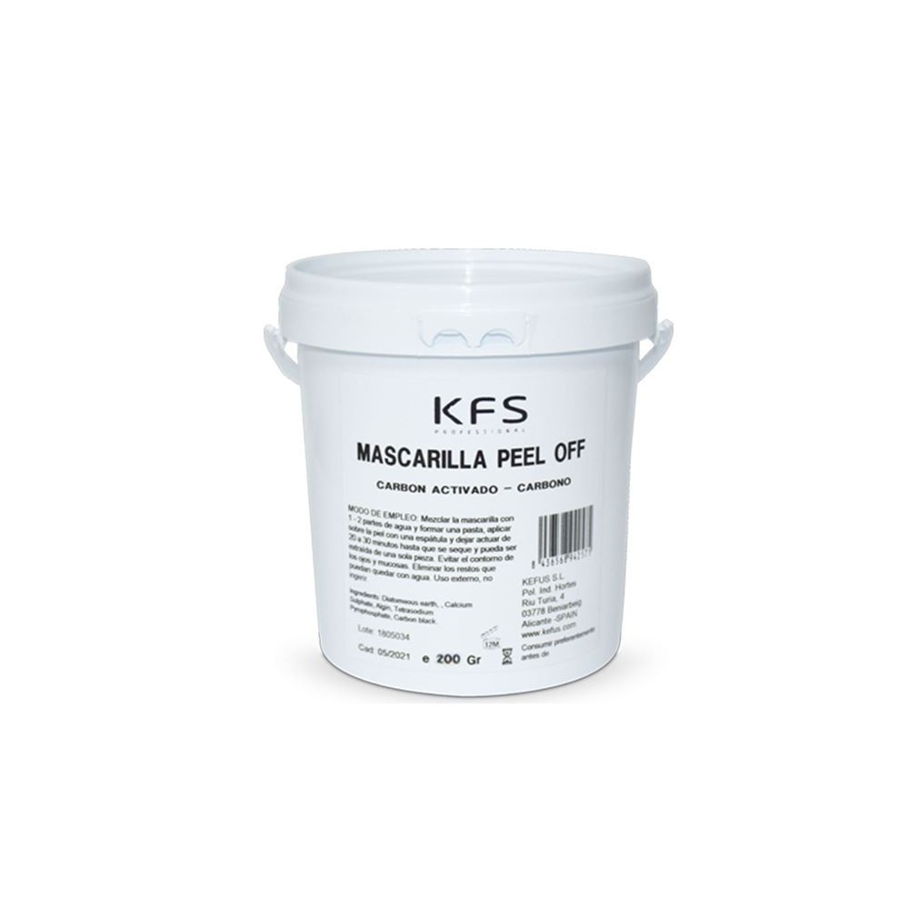 MASCARILLA PEEL OF CARBON KFS 200gr