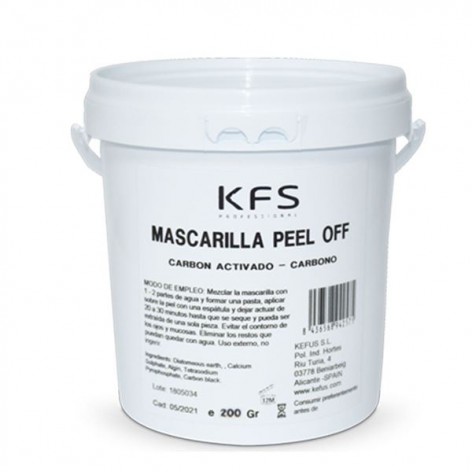 MASCARILLA PEEL OF CARBON KFS 200gr