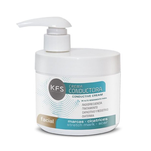 CREMA CONDUCTORA FACIAL MARCA Y CICATRICES KFS 500ml