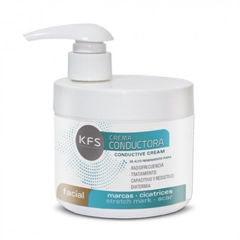 CREMA CONDUCTORA FACIAL MARCA Y CICATRICES KFS 500ml