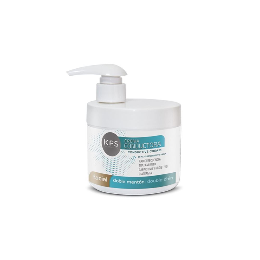 CREMA CONDUCTORA FACIAL DOBLE MENTON KFS 500ml